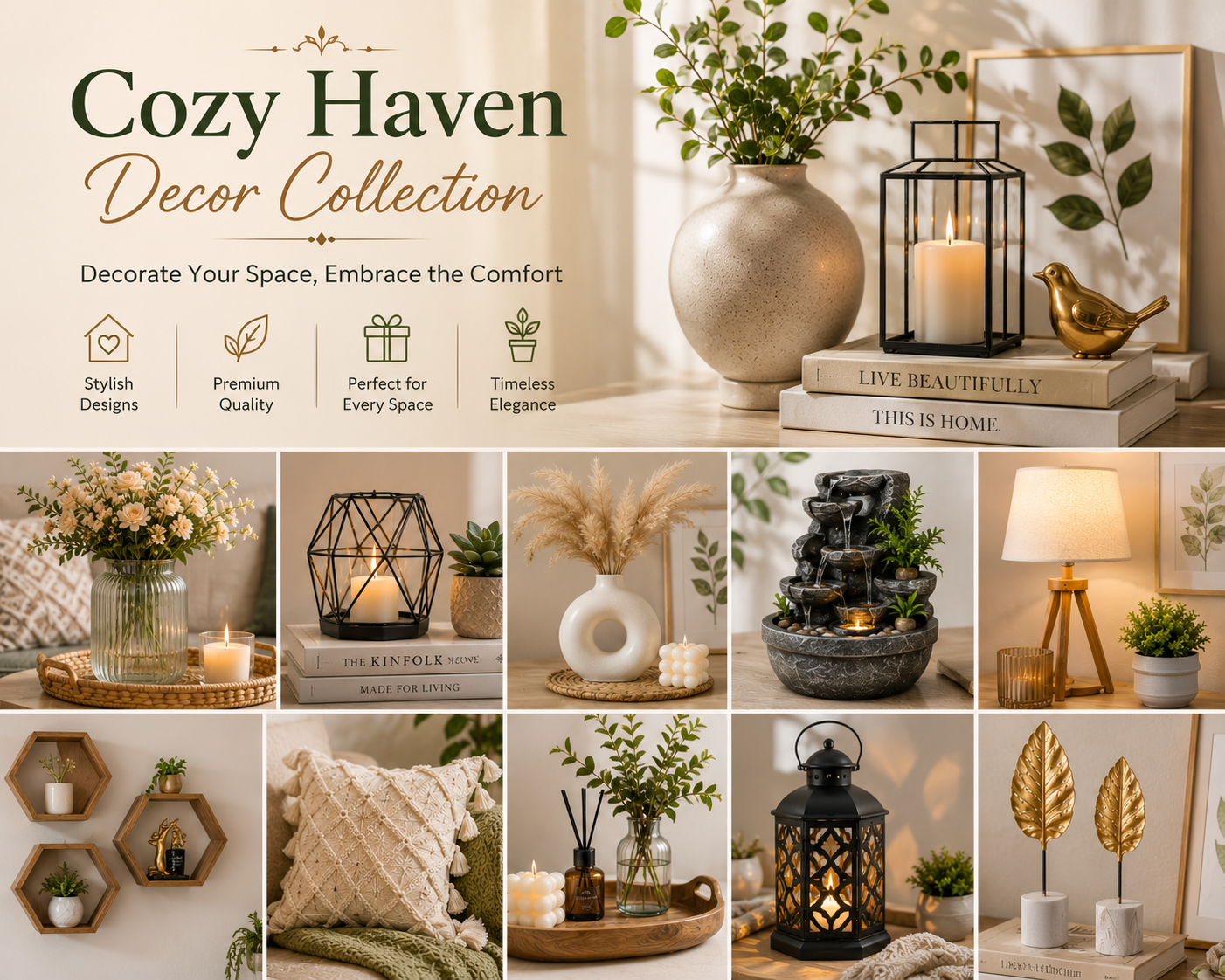 Cozy Haven Decor Collection