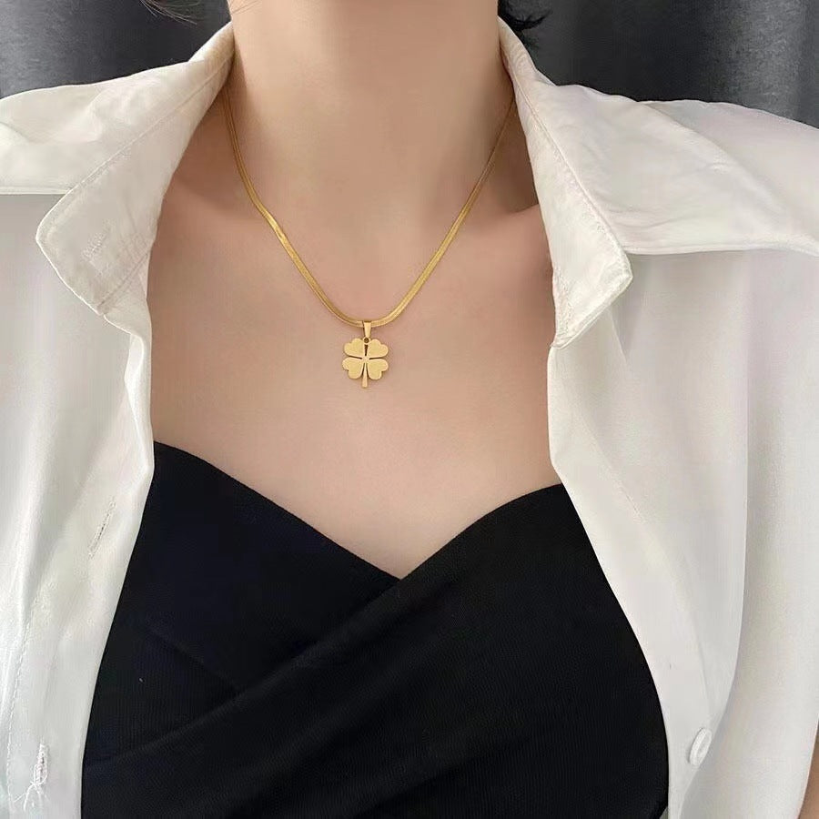 Golden Clover choker