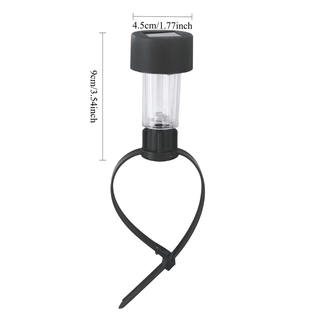 1/2/4/6/8/10PCS Solar Pool Light Frame on the ground for swimming pool outdoor pool fence decorative accessories Waterproof LED