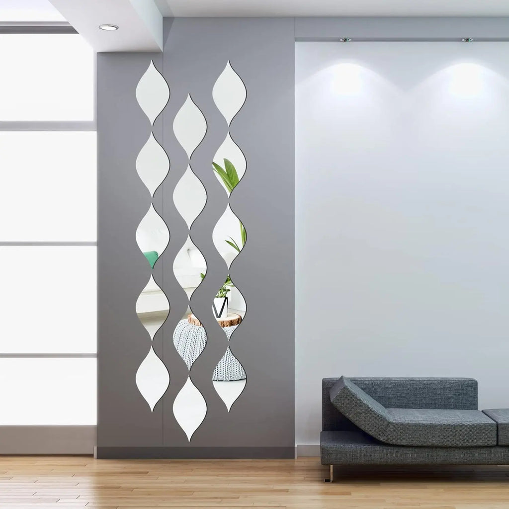 3D Mirror Removable Wall