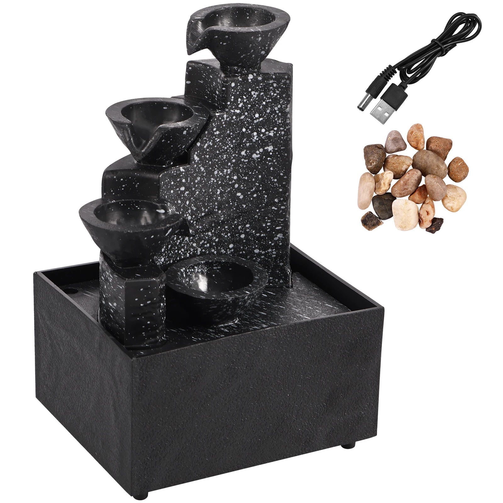 Tabletop Waterfall Decor
