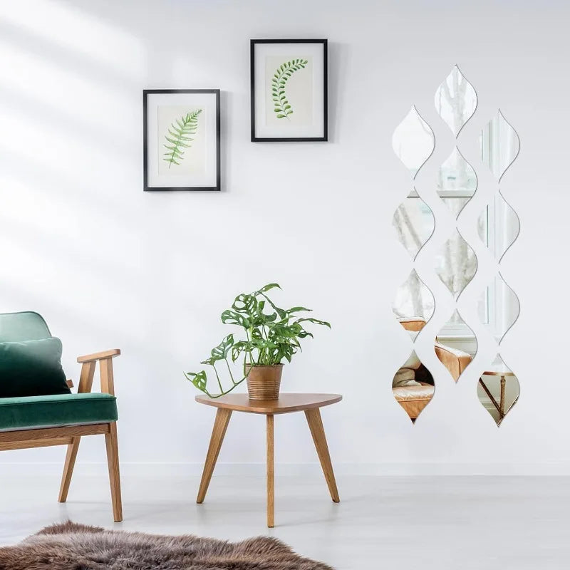 3D Mirror Removable Wall