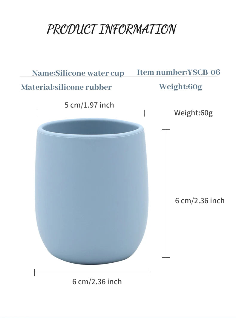 Baby silicone water cup