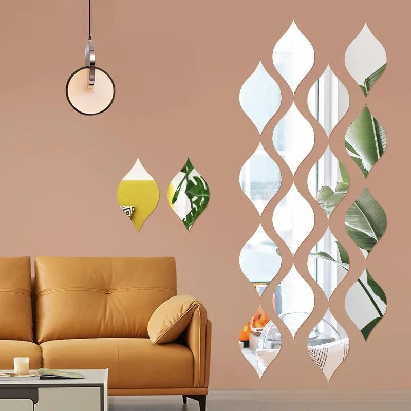 3D Mirror Removable Wall