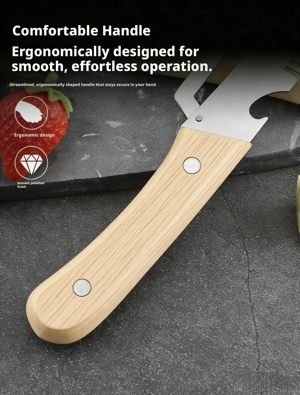Ergonomic Paring Knife