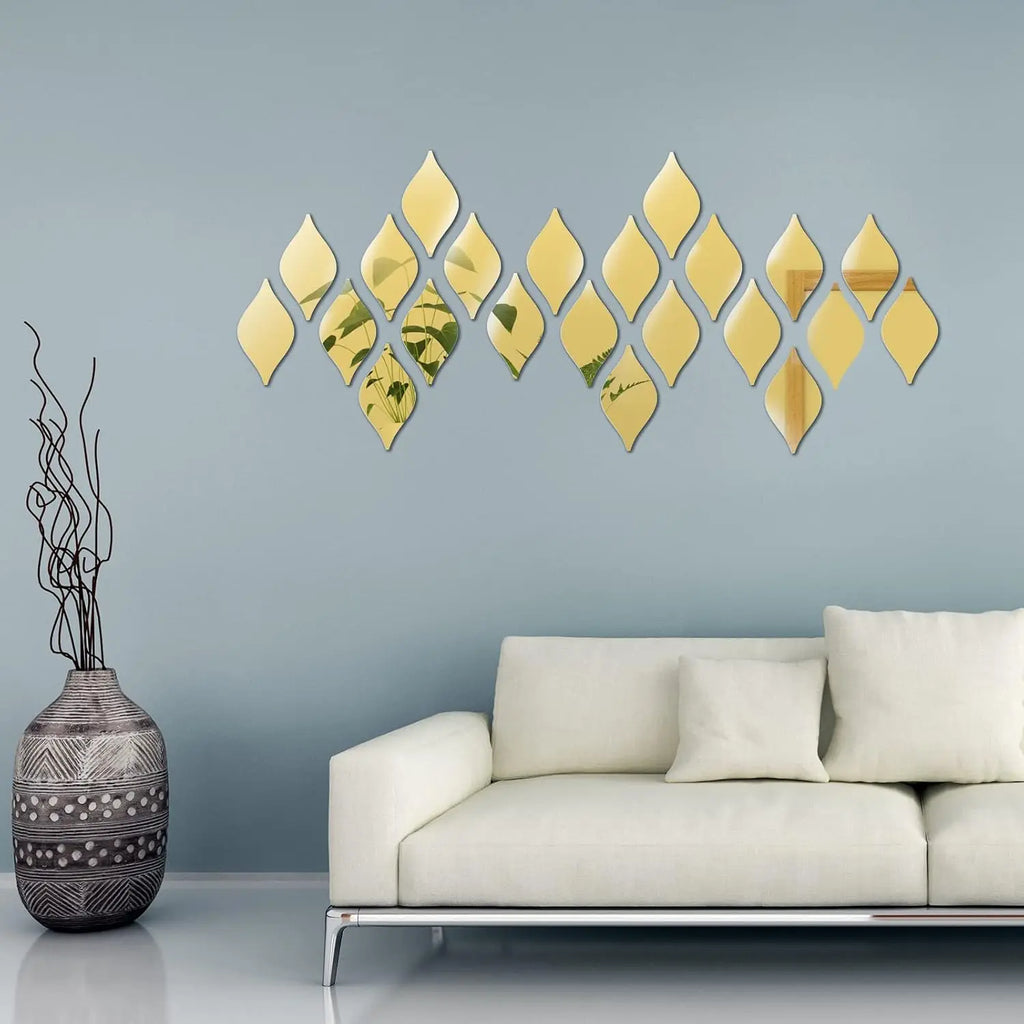 3D Mirror Removable Wall