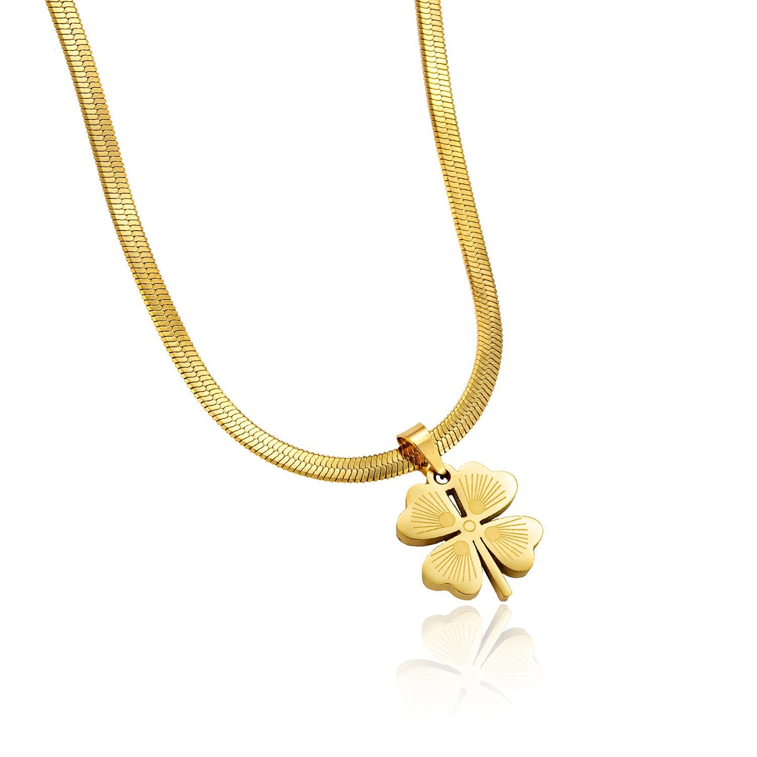 Golden Clover choker